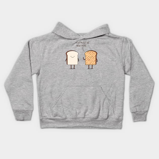 Grilled Kids Hoodie by milkyprint